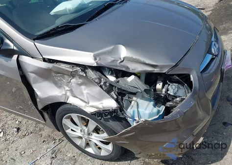 2012 Hyundai Accent Gls from USA, damaged, VIN KMHCU4AE3CU069776